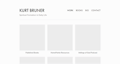 Desktop Screenshot of kurtbruner.com